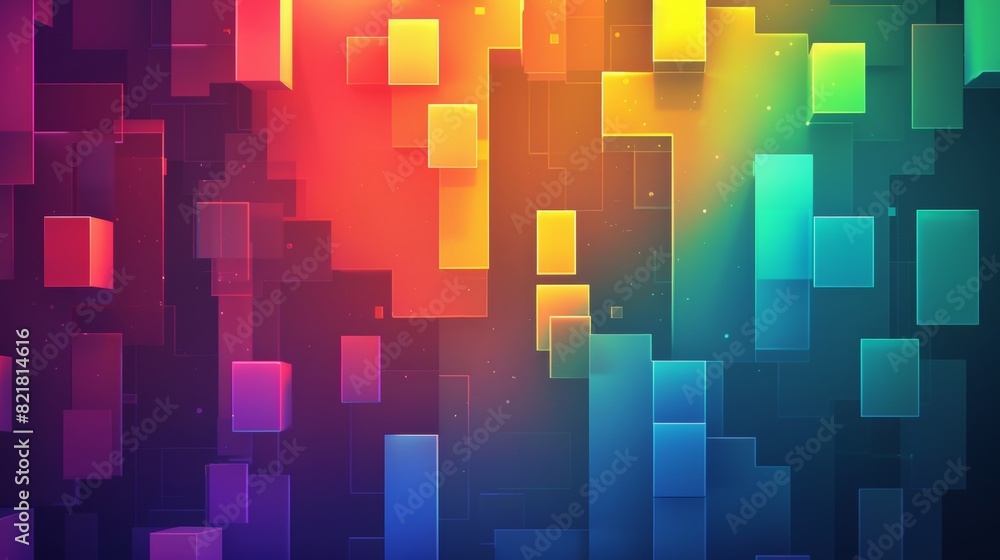 Colorful pixelated abstract modern background. Colorful pixelated abstract modern background.