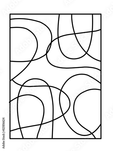 mandala pattern for Henna, Mehndi, tattoo, decoration. Decorative ornament in ethnic oriental style. Outline doodle hand draw vector illustration.
