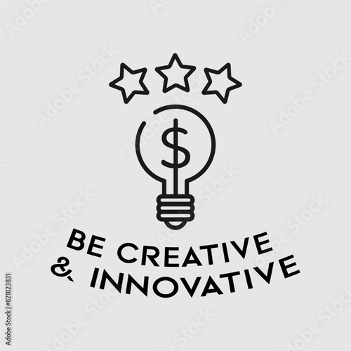 Vector graphic of a dollar sign icon, illustration sign and symbol for finance and profitability