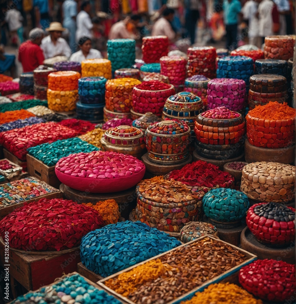 Fototapeta premium Depict a glamorous Hollywood red carpet event where celebrities flaunt their signature lipstick shades, setting trends and inspiring beauty enthusiasts worldwide.