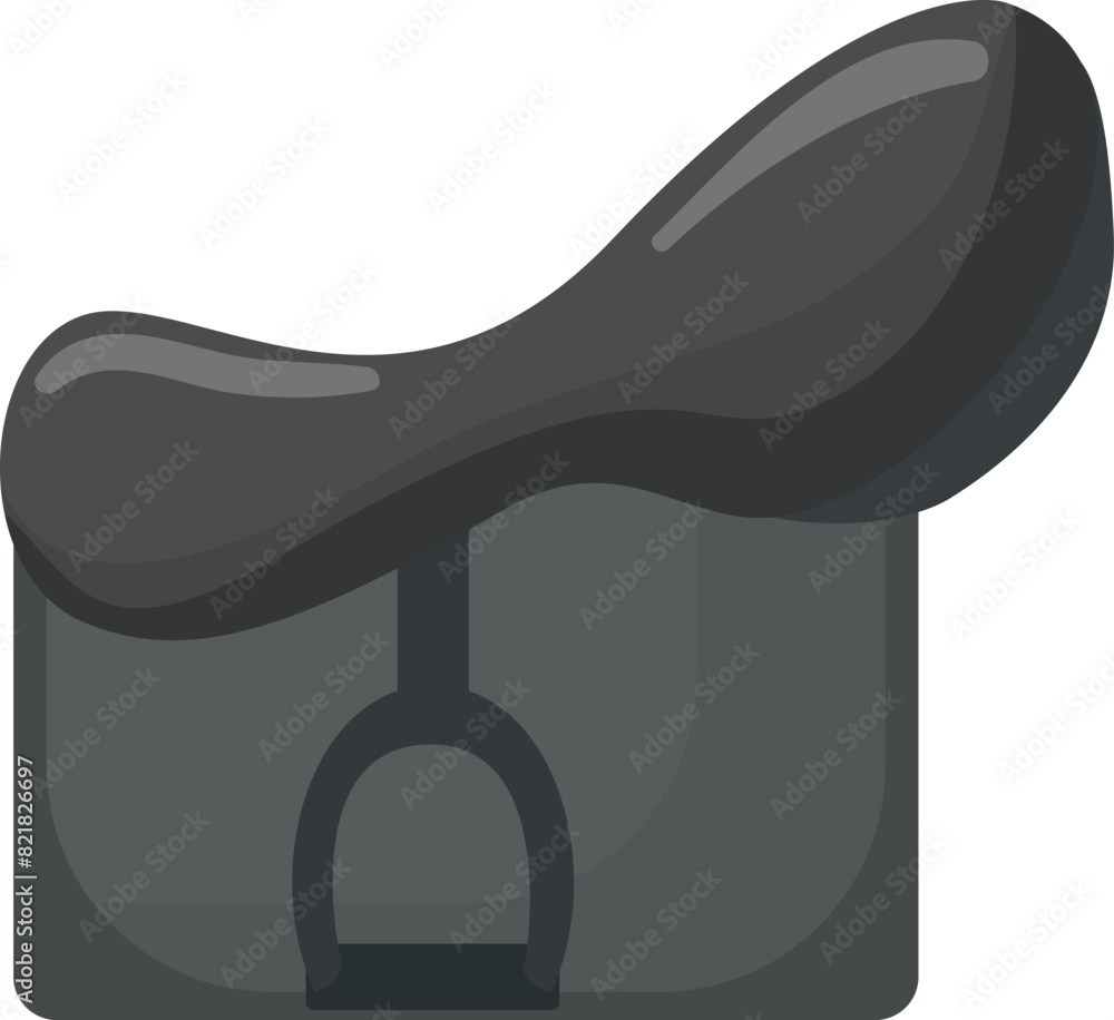 Highquality image of a modern black bike saddle suitable for various designs Highquality image of a modern black bike saddle suitable for various designs