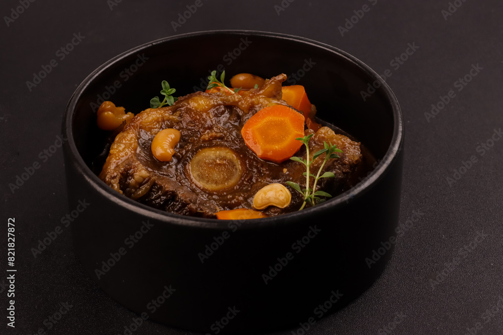 Jamaican Oxtail Stew with Butter Bean. Jamaican Oxtail Stew with Butter Bean.