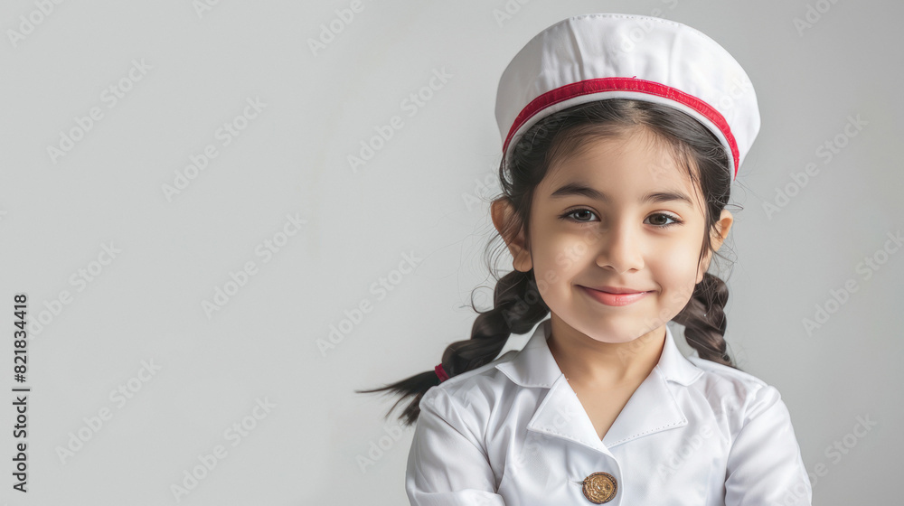 girl child in air hostess costume girl child in air hostess costume