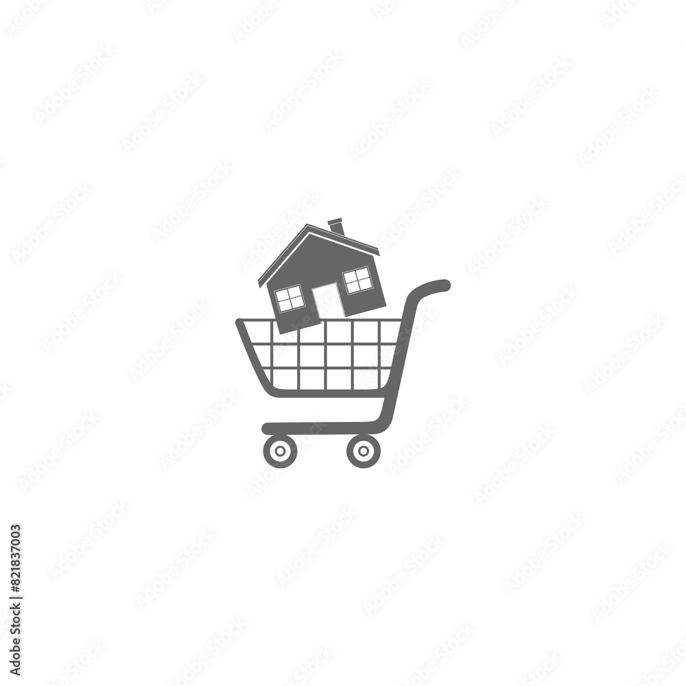 Shopping Cart icon isolated on transparent background Shopping Cart icon isolated on transparent background
