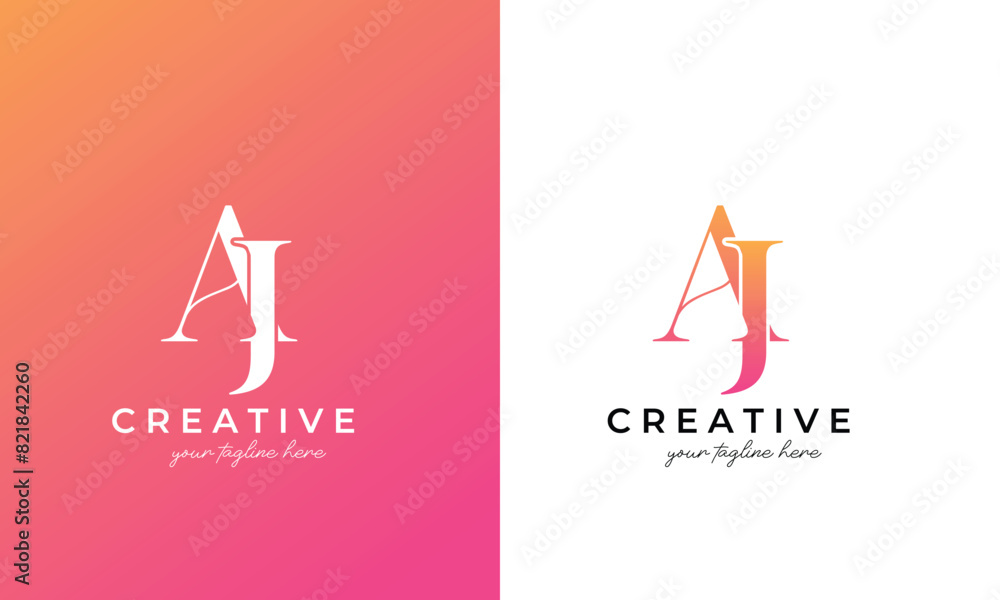 aj logo design or aj letter logo for business and company aj logo design or aj letter logo for business and company