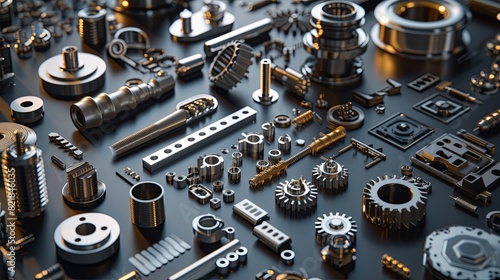 factories of spare parts and components