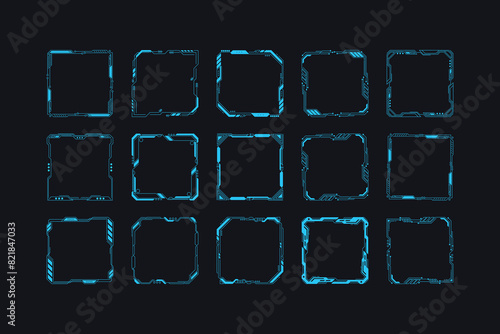 Futuristic Frame Background