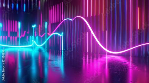 Wallpaper Mural Futuristic Abstract Neon Light Waves with Glowing Dots and Luminescent Highlights

 Torontodigital.ca