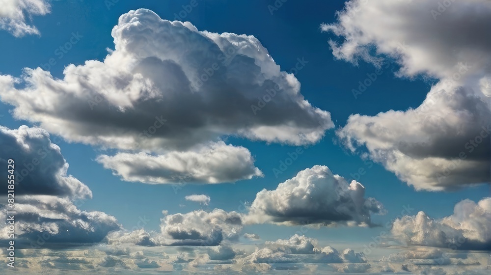 Fototapeta premium blue sky and clouds