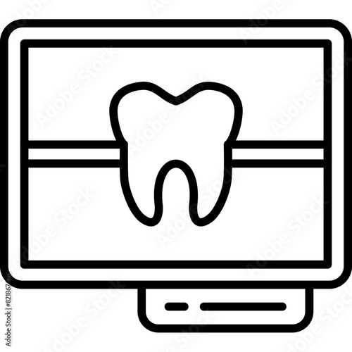 Teeth X-Ray Icon