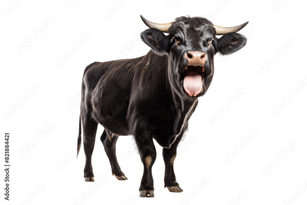 crazy face cow crazy face cow