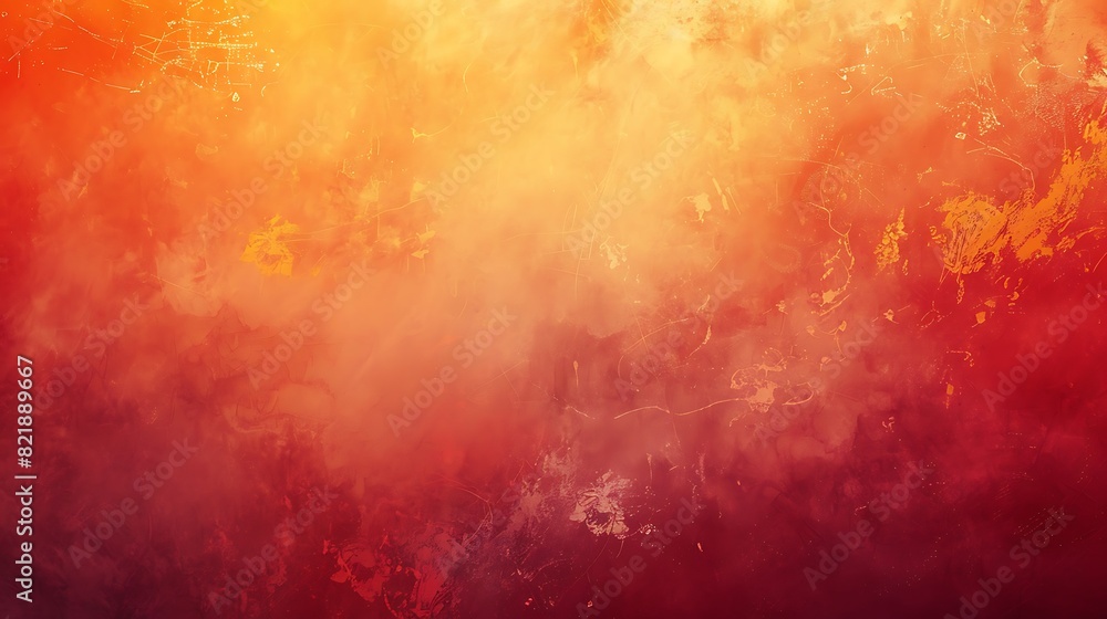Fototapeta premium Fiery Sunset Gradient Background for Powerful and Warm Aesthetic