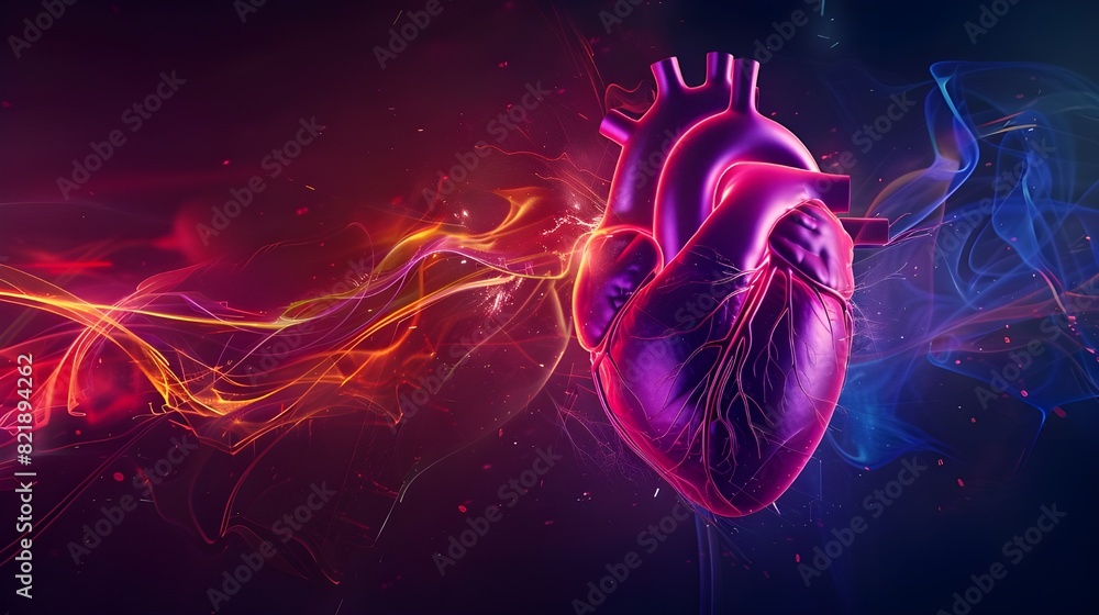 An accurate portrayal of a beating heart that shows how the cardiac