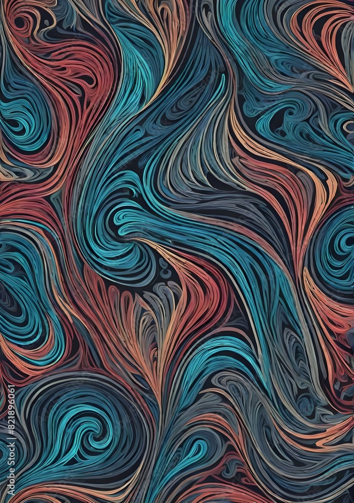 Seamless Pattern cloth abstract art background