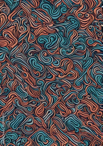 Seamless Pattern cloth abstract art background