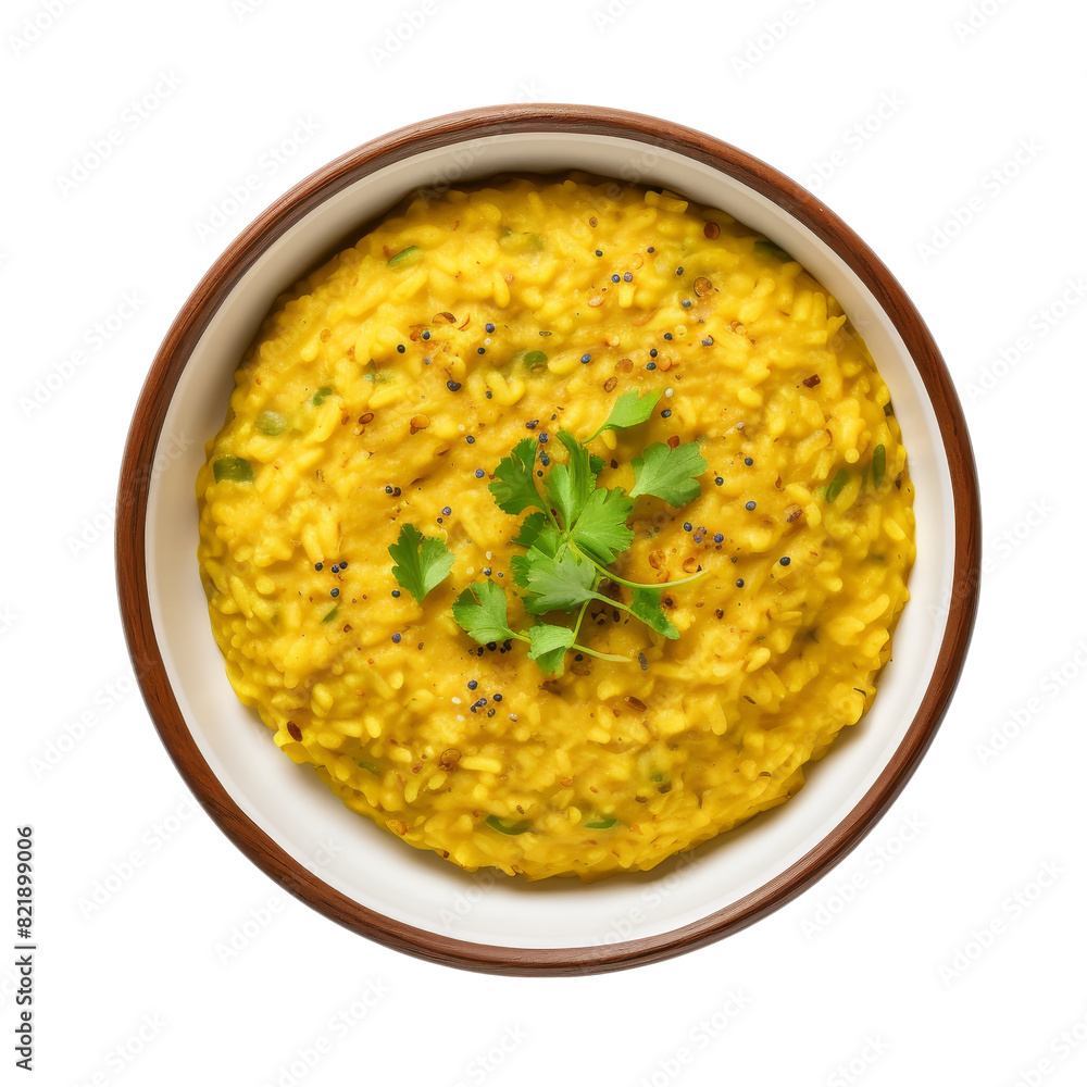 Dal Khichdi or Khichdi Isolated on Transparent Background, PNG, Cut Out ...