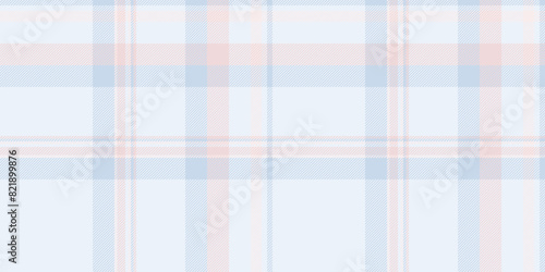 Gentleman tartan textile texture, plank plaid pattern seamless. Canvas fabric vector background check in white and light colors.