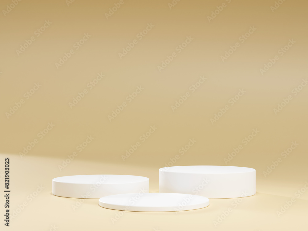 3d display product minimal scene with geometric podium platform. cylinder background 3d rendering with podium. stand for cosmetic products. Stage showcase on pedestal 3d studio 3d display product minimal scene with geometric podium platform. cylinder background 3d rendering with podium. stand for cosmetic products. Stage showcase on pedestal 3d studio