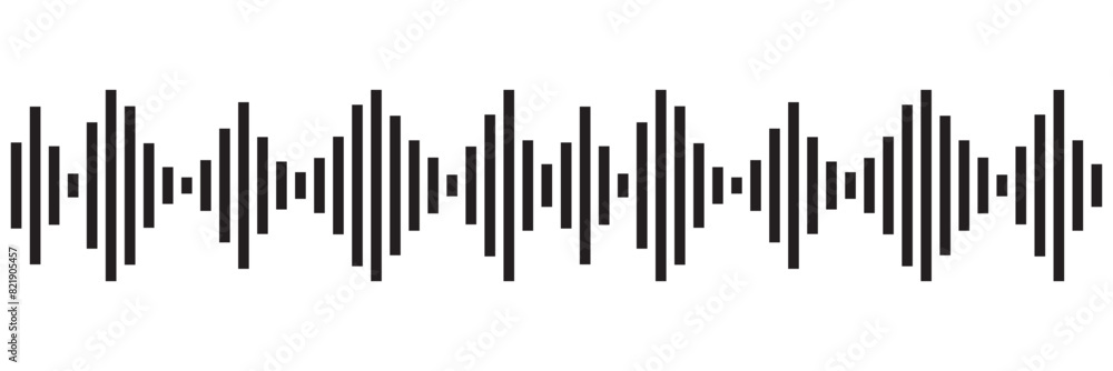 Sound waves. Analog and digital audio signal. Music equalizer. Interference voice recording. High frequency radio wave. Abstract music wave, radio signal frequency and digital voice vector. 11:11 Sound waves. Analog and digital audio signal. Music equalizer. Interference voice recording. High frequency radio wave. Abstract music wave, radio signal frequency and digital voice vector. 11:11