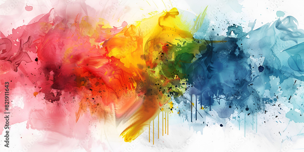 abstract watercolor background with splashes
Vibrant Artistry: A Colorful Expression
Splash of Colors: Artistic Brilliance
Chromatic Symphony: Captivating Artwork