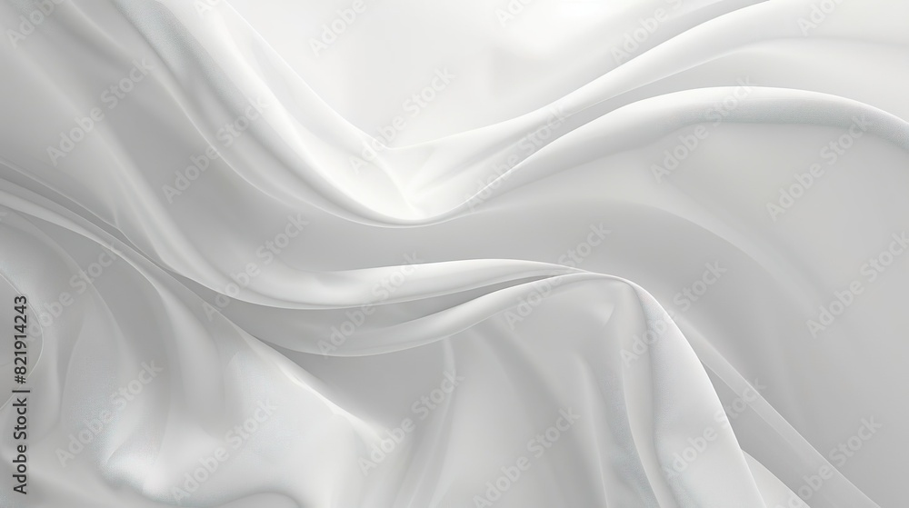 Obraz premium 3d white abstract background