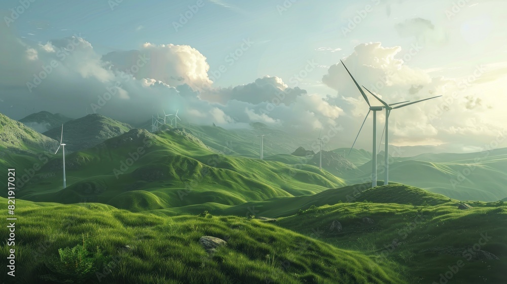 fields having wind energy machines fields having wind energy machines