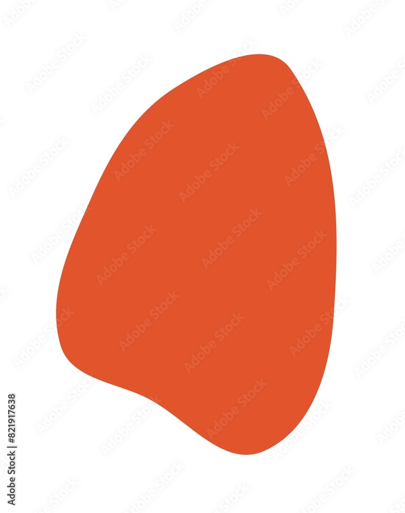 abstract shape in the form of spot on a white background abstract shape in the form of spot on a white background