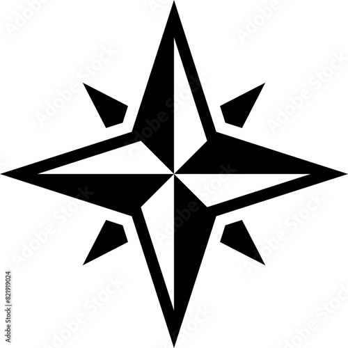 コンパスのアイコン