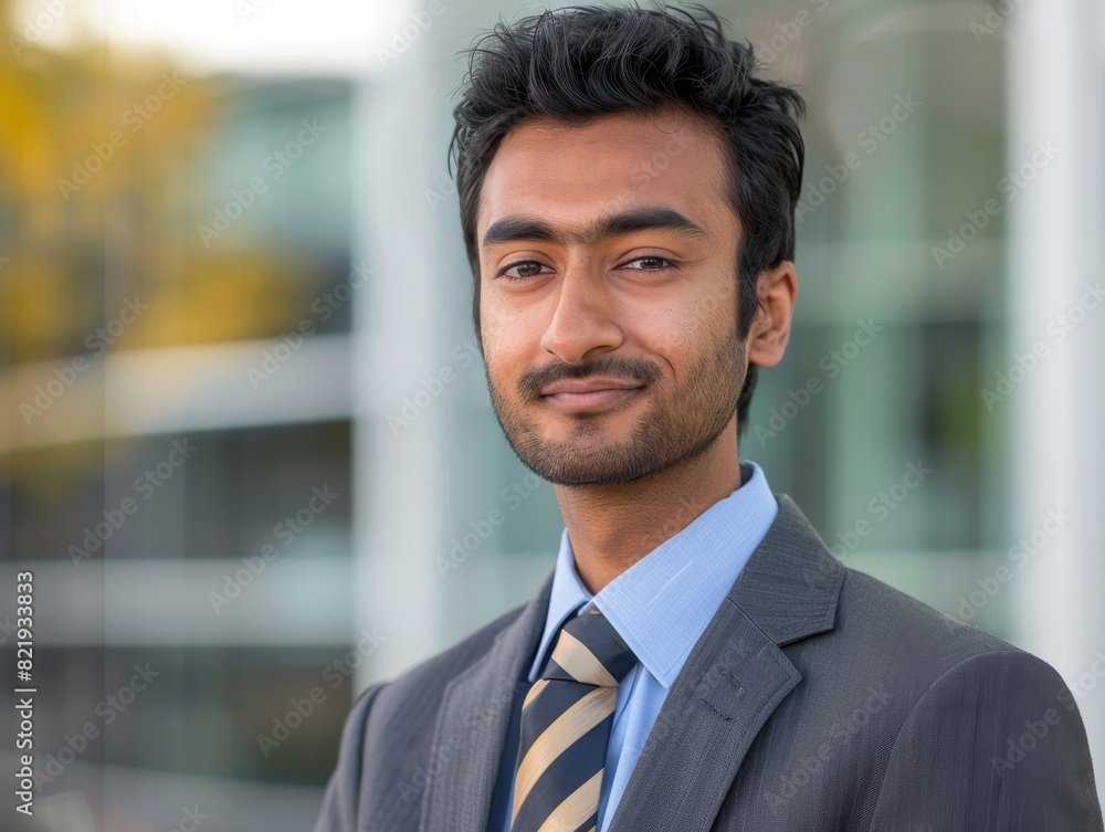 confident businessman in suit smiling outdoors confident businessman in suit smiling outdoors
