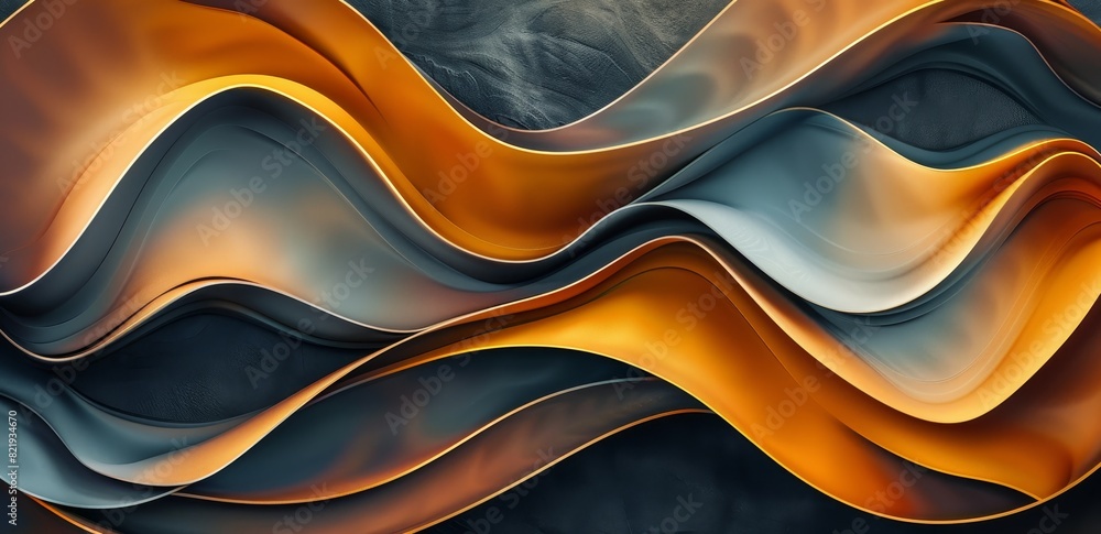 Vibrant abstract landscape Vibrant abstract landscape