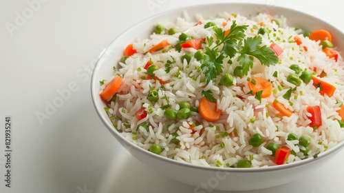 Delicious vegetable rice dish