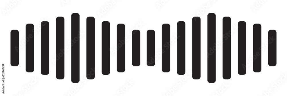 sound icon set. digital recorder voice audio wave vector symbol. soundwave frequency icon in black and white color. sound icon set. digital recorder voice audio wave vector symbol. soundwave frequency icon in black and white color.