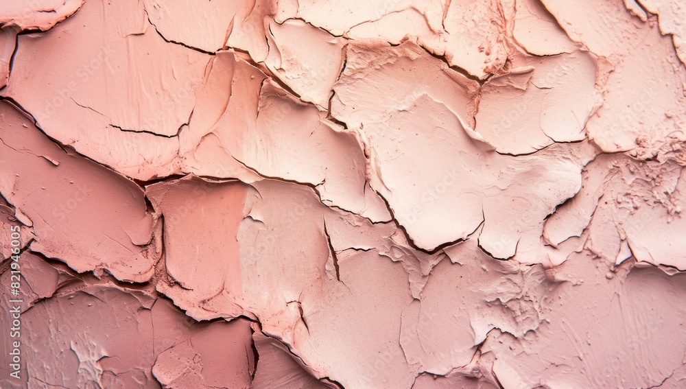 Fototapeta premium Close up creamy pink and tan texture background