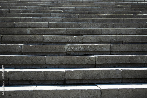 Obraz na płótnie Old stone steps leading up. w salonie