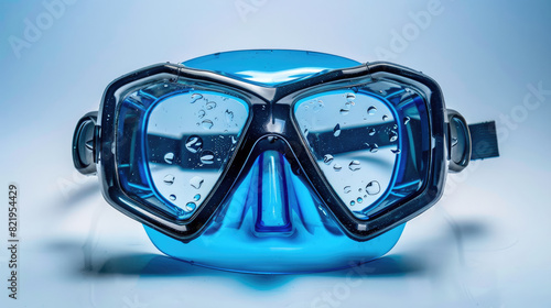 Scuba diving mask. Scuba diving equipment photo