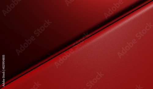 deux tissus rouges, un texturé et un lisse, l'un contre l'autre en diagonale, arrière-plan noël photo