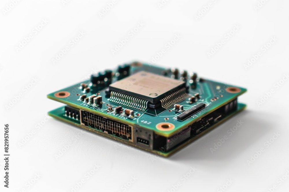 Detailed close up of a small electronic device. Perfect for technology concepts Detailed close up of a small electronic device. Perfect for technology concepts