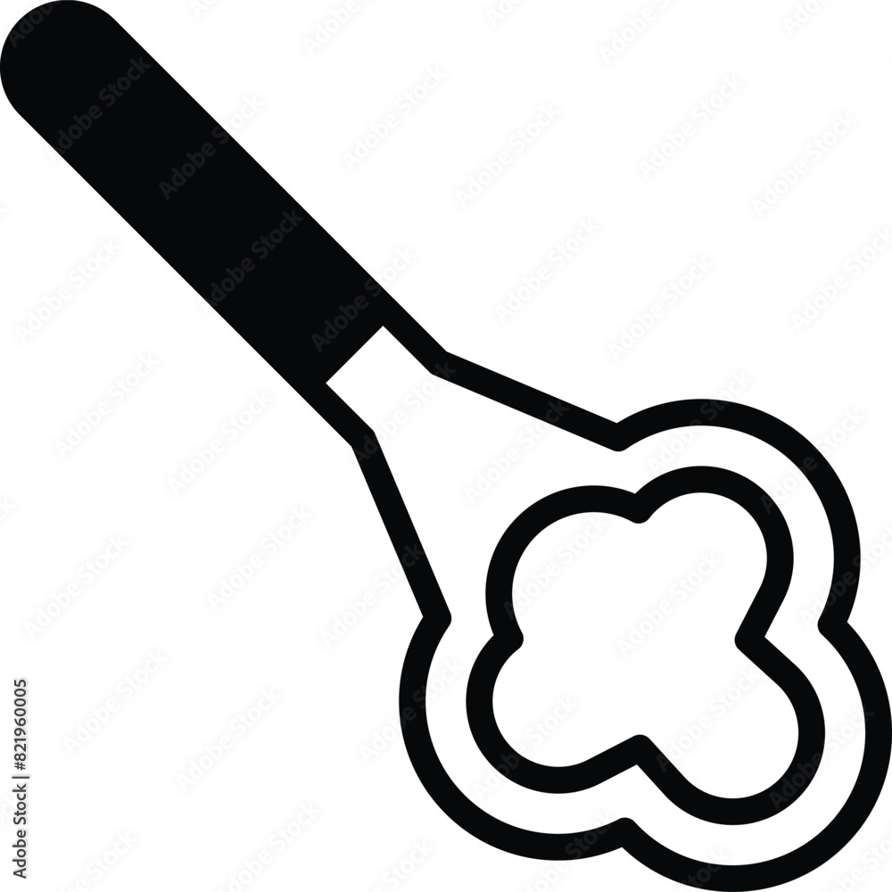 beer bottle opener icon illustration in line style beer bottle opener icon illustration in line style