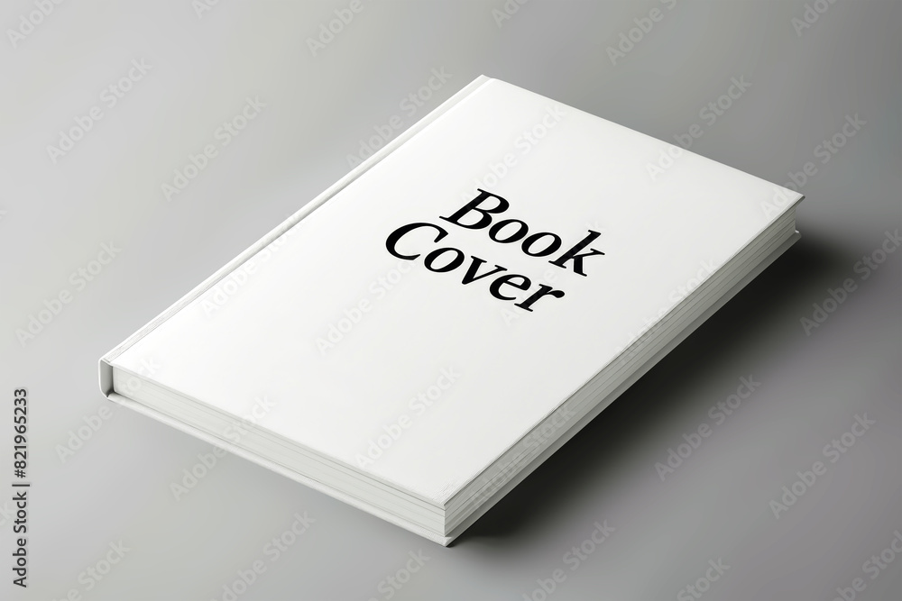 A vibrant book cover lies gracefully atop a stylish table, exuding a sense of creativity and imagination. Mockup for design A vibrant book cover lies gracefully atop a stylish table, exuding a sense of creativity and imagination. Mockup for design