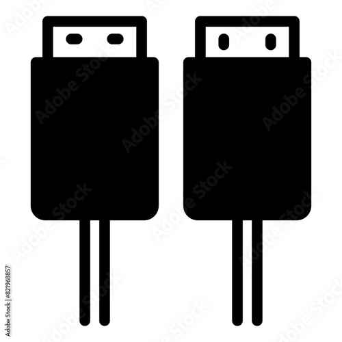 micro usb icon element