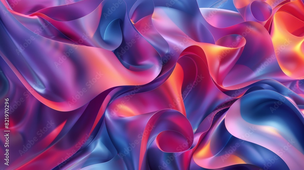 An abstract banner card design with realistic 3D elements. An abstract banner card design with realistic 3D elements.