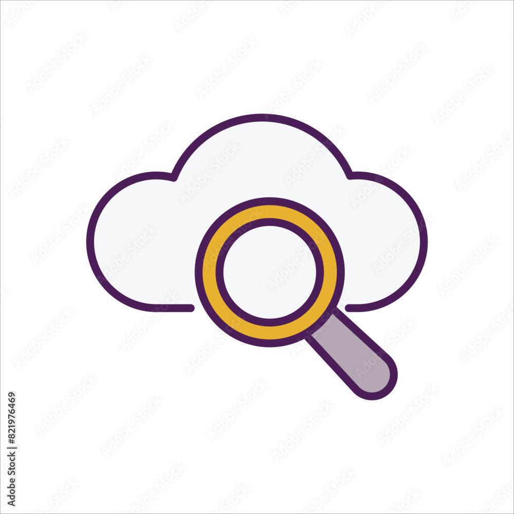 Searching Icon editable stock vector icon Searching Icon editable stock vector icon