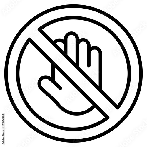 No Entry Sign icon