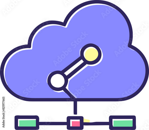 share, icon offset fill