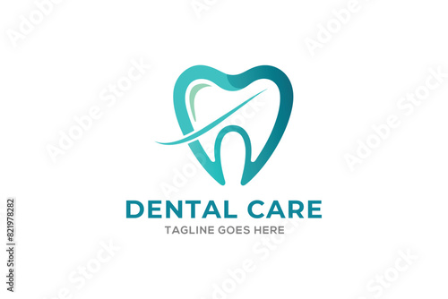 Modern logo of a dental clinic
