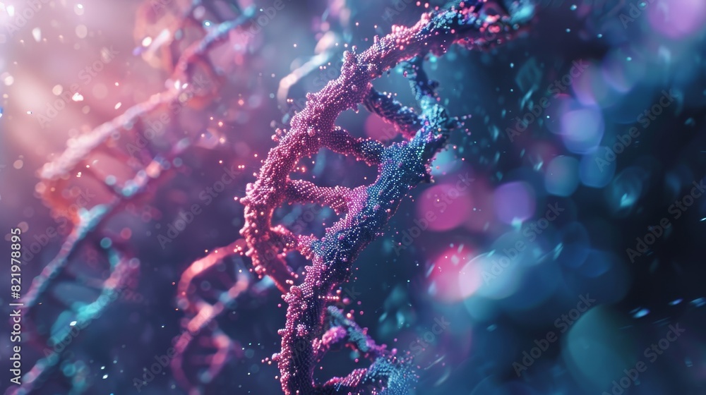 An image of a future spiral, illustrating gene therapy An image of a future spiral, illustrating gene therapy