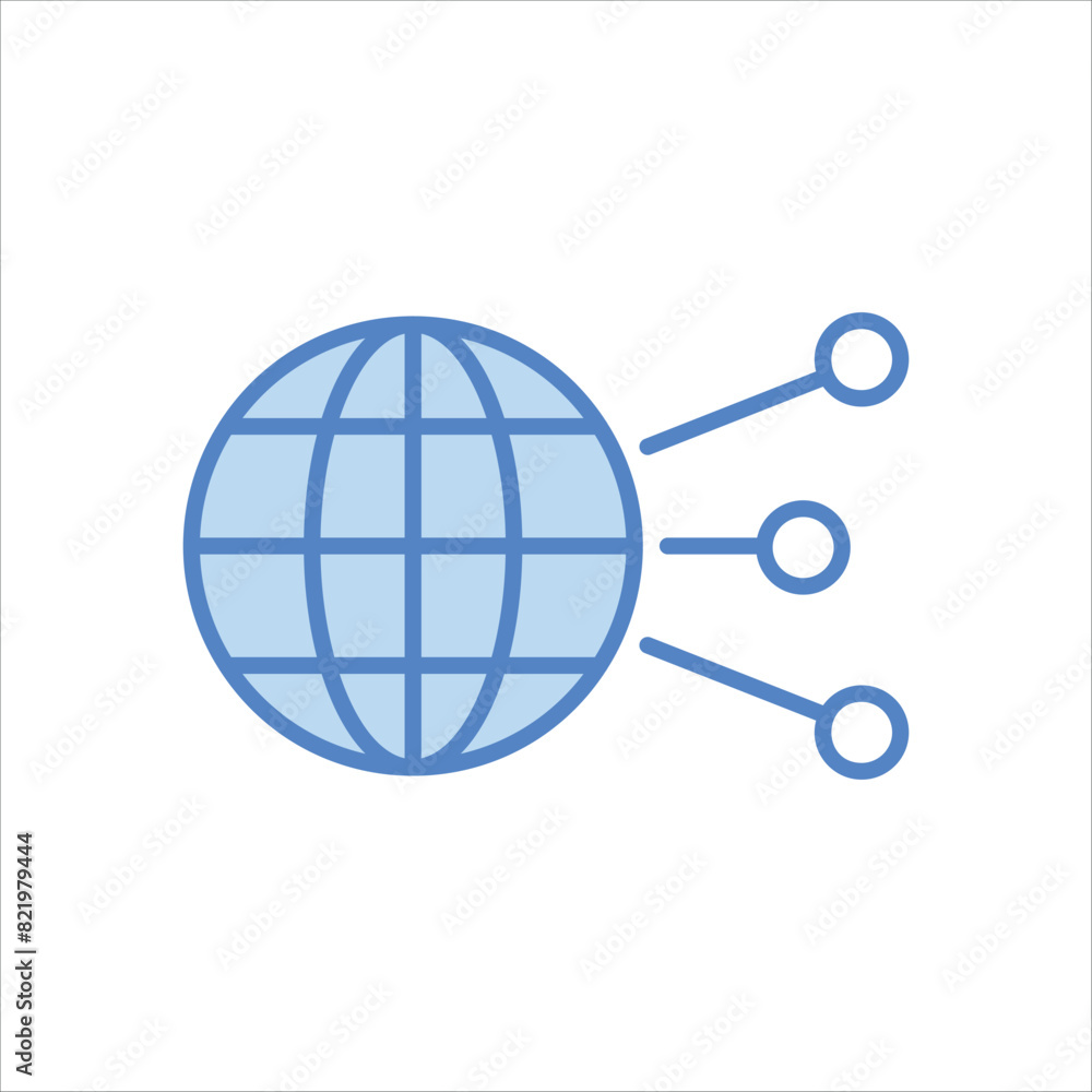 Share Icon editable stock vector icon Share Icon editable stock vector icon