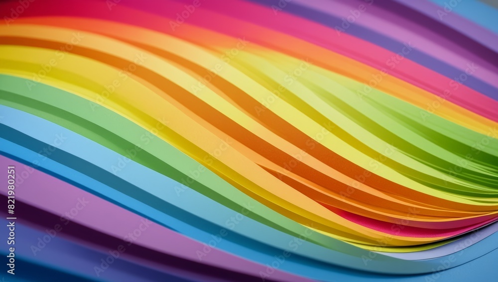 background with multi-colored stripes reminiscent of folded paper background with multi-colored stripes reminiscent of folded paper