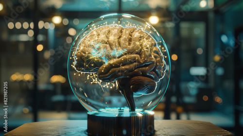 AI and neuroscience unite to decode brain signals into meaningful dialogue, revolutionizing communication and our understanding of the human mind with advanced neural decoding technology. photo