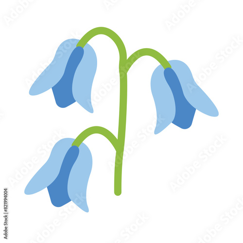 Bluebell Vector Flat Icon